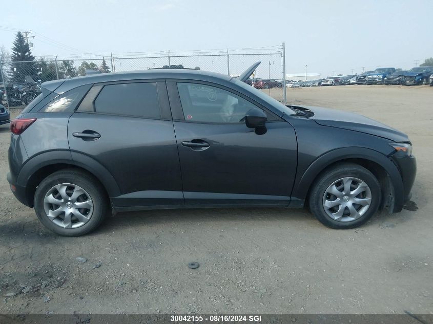 2017 Mazda Cx-3 Sport VIN: JM1DKFB71H0155421 Lot: 30042155