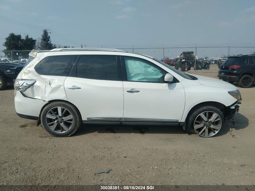 2014 Nissan Pathfinder S/Sv/Sl/Platinum VIN: 5N1AR2MM7EC703678 Lot: 30038381