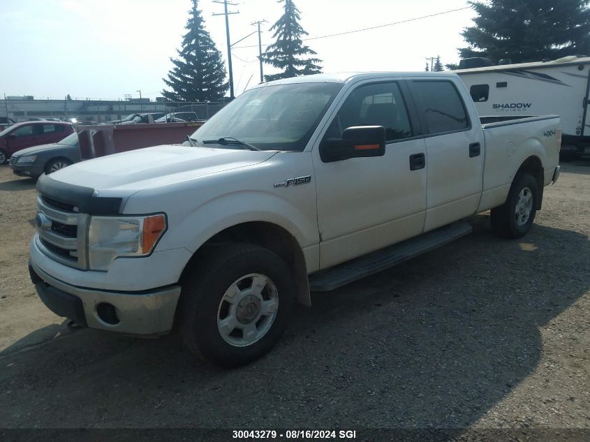 2013 Ford F150 Supercrew VIN: 1FTFW1EF0DFB77453 Lot: 30043279