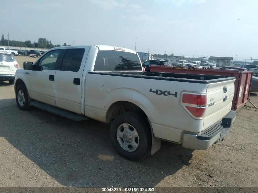 2013 Ford F150 Supercrew VIN: 1FTFW1EF0DFB77453 Lot: 30043279