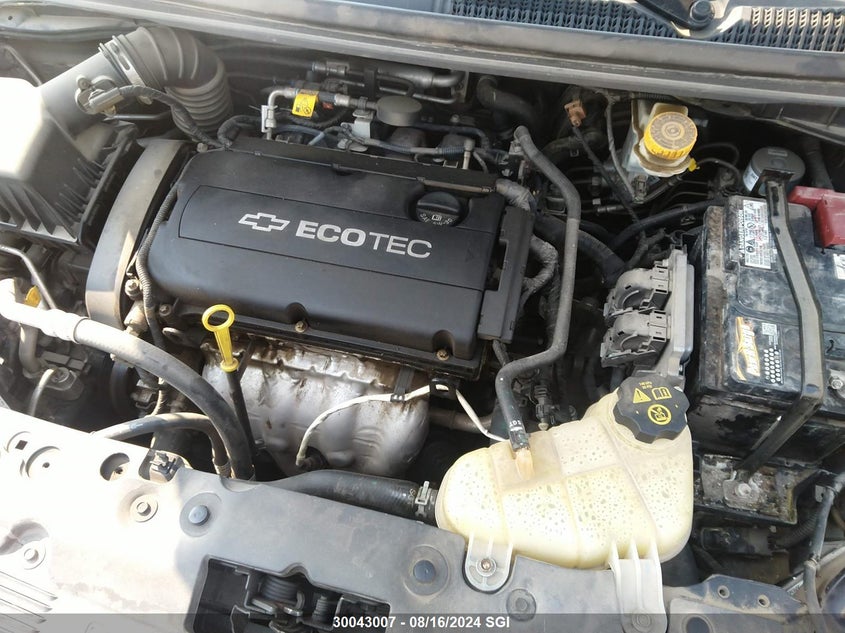 2012 Chevrolet Sonic Lt VIN: 1G1JC6EH1C4112390 Lot: 30043007