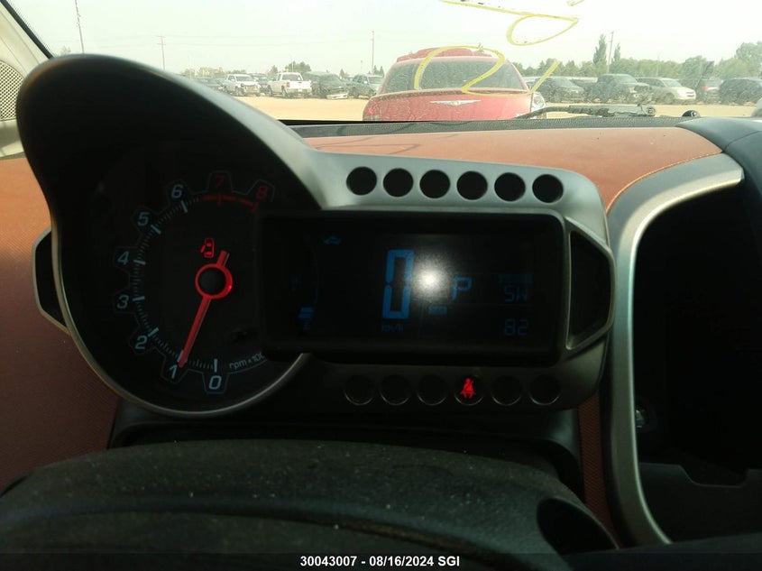 2012 Chevrolet Sonic Lt VIN: 1G1JC6EH1C4112390 Lot: 30043007