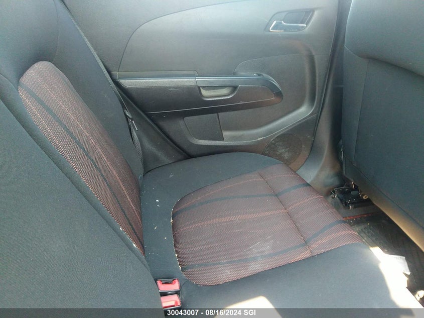 2012 Chevrolet Sonic Lt VIN: 1G1JC6EH1C4112390 Lot: 30043007