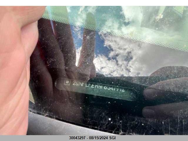 2015 Chevrolet Equinox Lt VIN: 2GNFLFEK9F6341998 Lot: 30043297