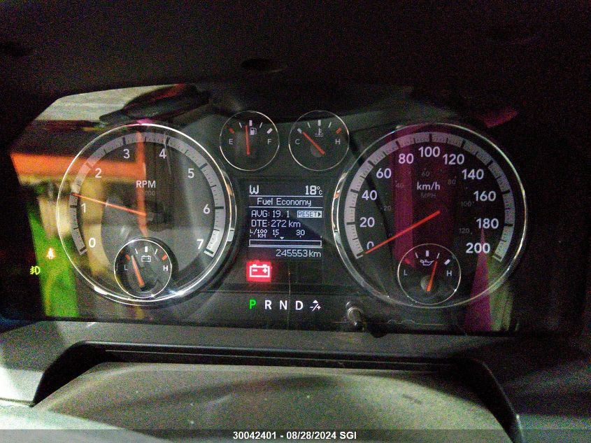 2012 Dodge Ram 1500 Laramie VIN: 1C6RD7NT7CS249838 Lot: 30042401