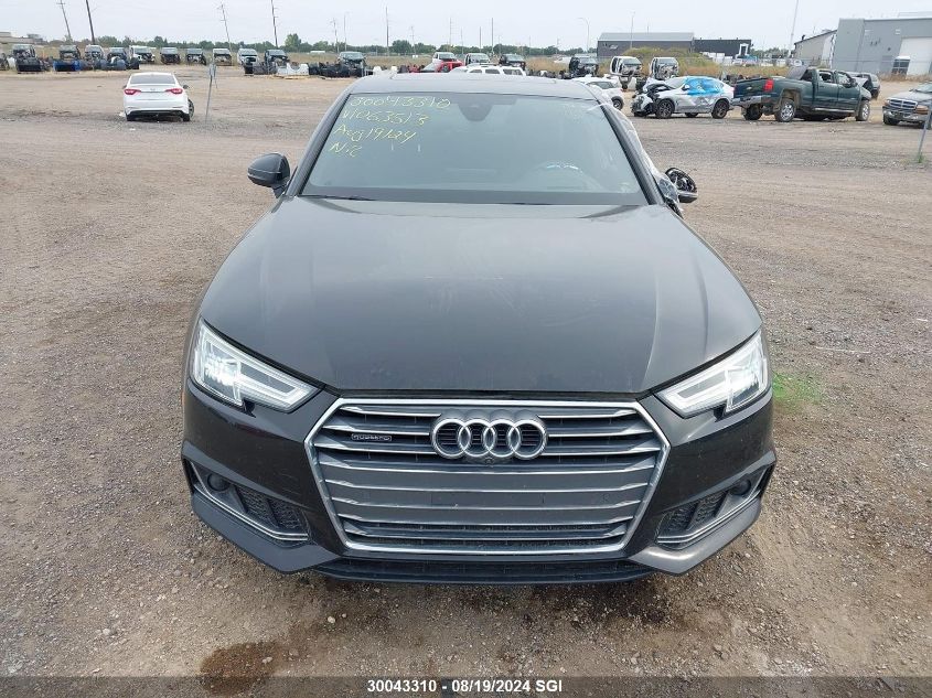 2017 Audi A4 Prestige VIN: WAUFNAF42HN063513 Lot: 30043310