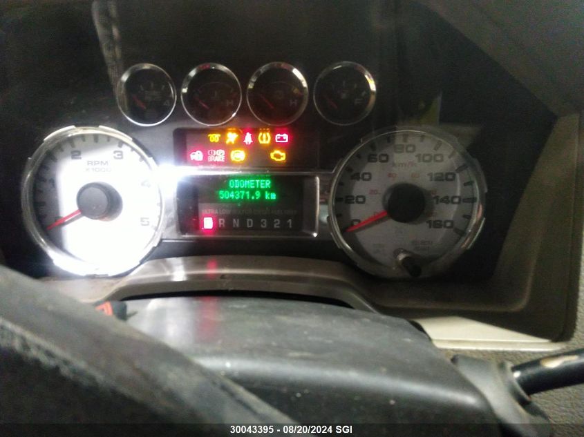 2008 Ford F350 Srw Super Duty VIN: 1FTWX31R78ED56142 Lot: 30043395