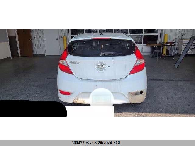 2014 Hyundai Accent Gls/Gs VIN: KMHCT5AE1EU167538 Lot: 30043396