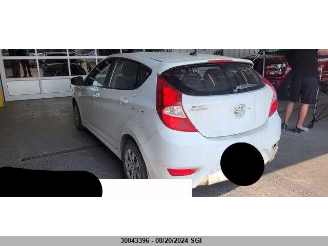2014 Hyundai Accent Gls/Gs VIN: KMHCT5AE1EU167538 Lot: 30043396