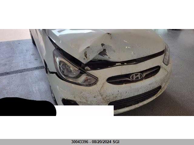2014 Hyundai Accent Gls/Gs VIN: KMHCT5AE1EU167538 Lot: 30043396