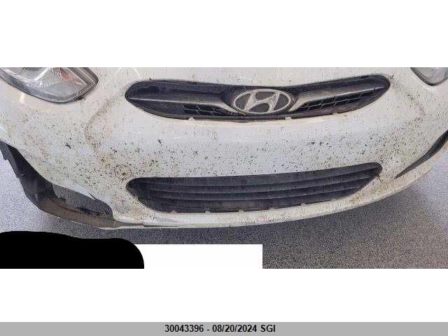 2014 Hyundai Accent Gls/Gs VIN: KMHCT5AE1EU167538 Lot: 30043396