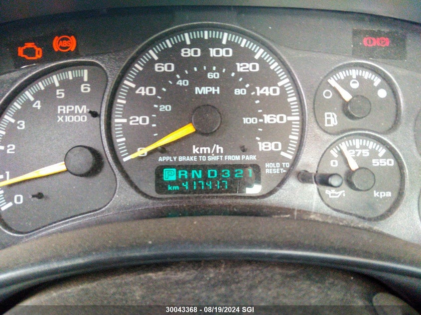 2001 Chevrolet Silverado K1500 VIN: 1GCEK14W81Z187599 Lot: 30043368