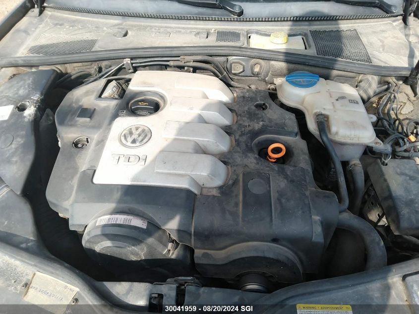 2005 Volkswagen Passat Gls Tdi VIN: WVWCE63B35E115376 Lot: 30041959