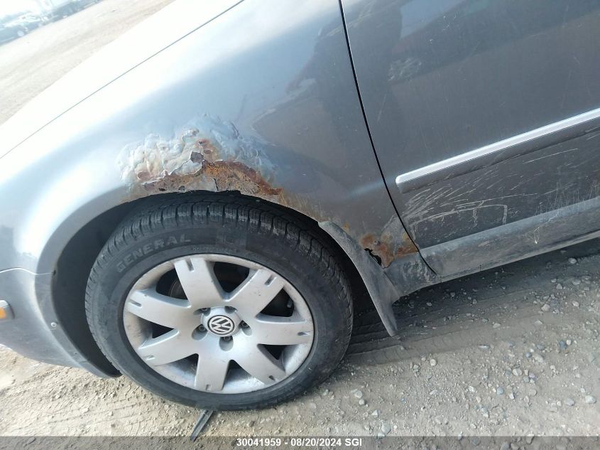 2005 Volkswagen Passat Gls Tdi VIN: WVWCE63B35E115376 Lot: 30041959