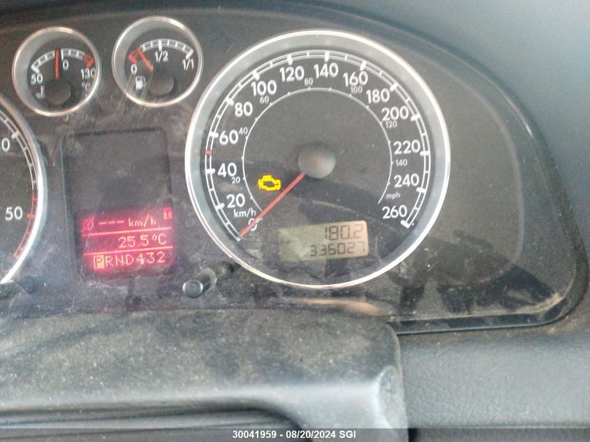 2005 Volkswagen Passat Gls Tdi VIN: WVWCE63B35E115376 Lot: 30041959