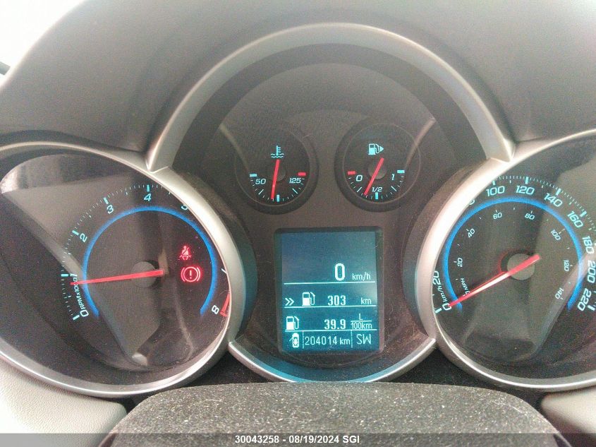 2012 Chevrolet Cruze Ls VIN: 1G1PD5SH3C7222992 Lot: 30043258