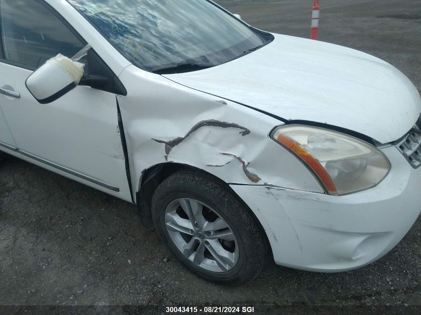 2012 Nissan Rogue S/Sv VIN: JN8AS5MV1CW389819 Lot: 30043415