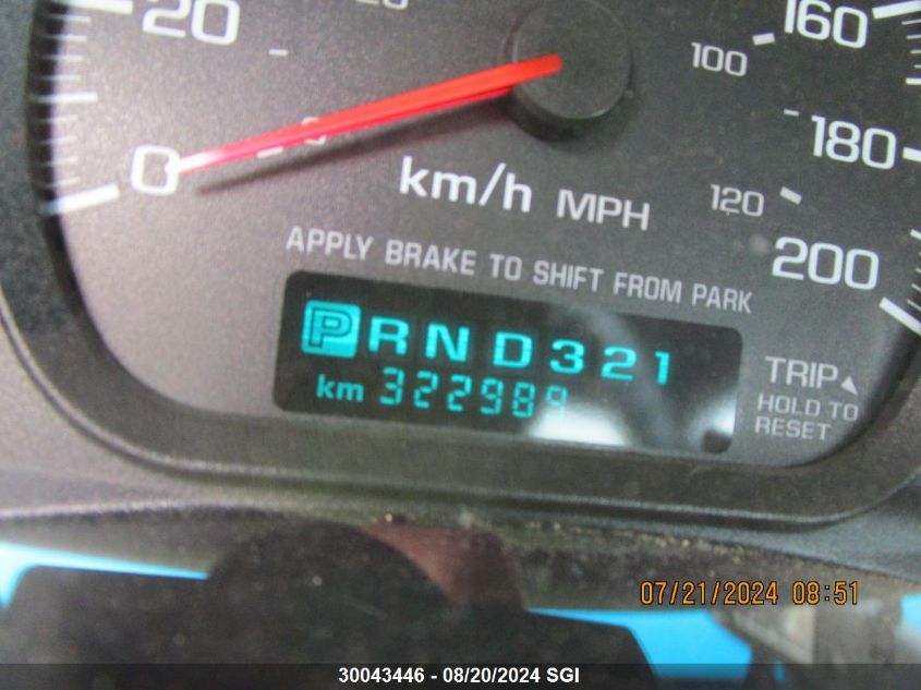 2003 Chevrolet Impala VIN: 2G1WF52E139321448 Lot: 30043446