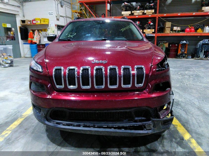 2018 Jeep Cherokee Sport VIN: 1C4PJMAB3JD613937 Lot: 30043450