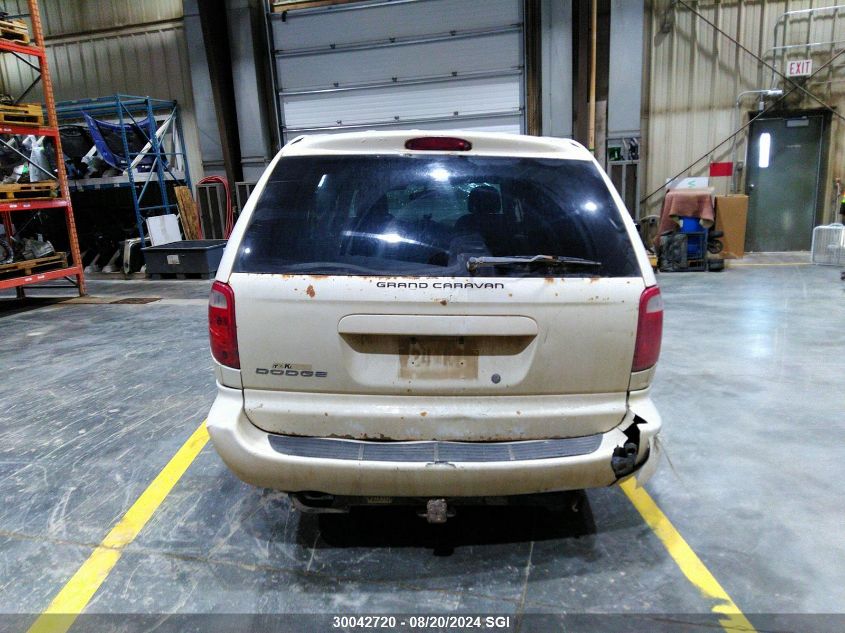 2007 Dodge Grand Caravan Se VIN: 1D4GP24R27B225584 Lot: 30042720