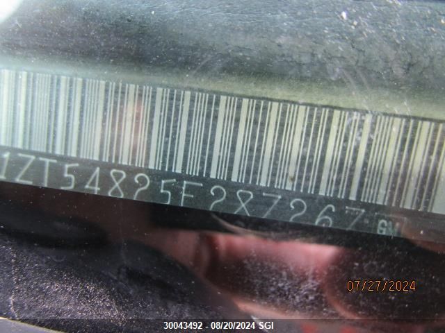 2005 Chevrolet Malibu Ls VIN: 1G1ZT54825F287267 Lot: 30043492