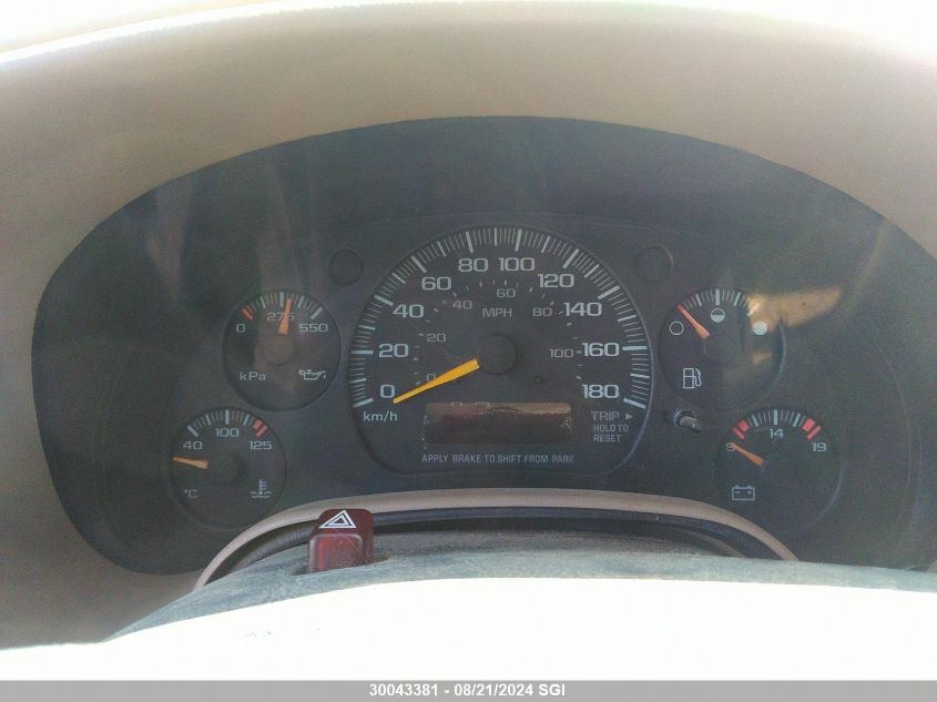 1997 Chevrolet Astro VIN: 1GNEL19W5VB234373 Lot: 30043381