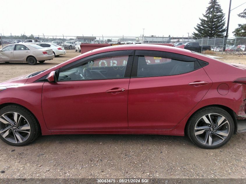 2015 Hyundai Elantra Se/Sport/Limited VIN: KMHDH4AH1FU305994 Lot: 30043475