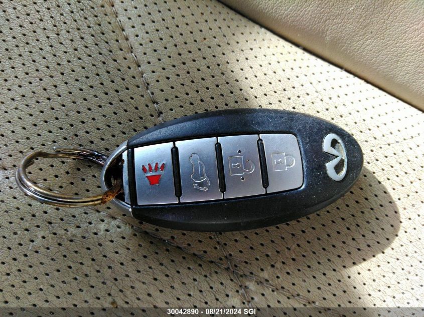 2013 Infiniti Fx37 VIN: JN8CS1MW5DM174905 Lot: 30042890