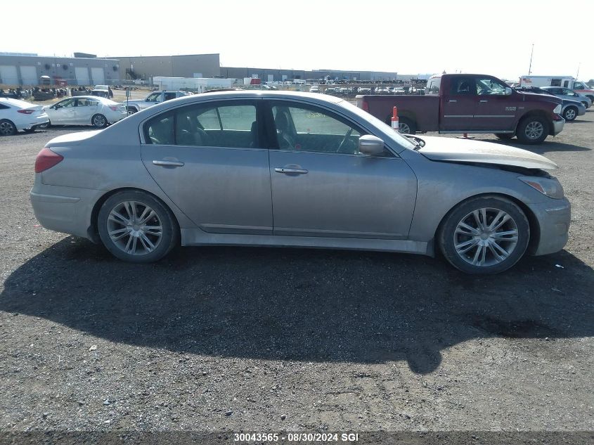 2013 Hyundai Genesis 3.8L VIN: KMHGC4DD6DU216522 Lot: 30043565