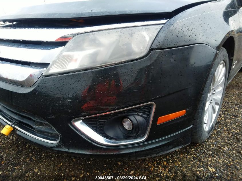 2010 Ford Fusion Hybrid VIN: 3FADP0L35AR167352 Lot: 30043567