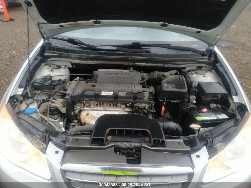 2008 Hyundai Elantra Gl/Gls VIN: KMHDU45D18U277460 Lot: 30043583