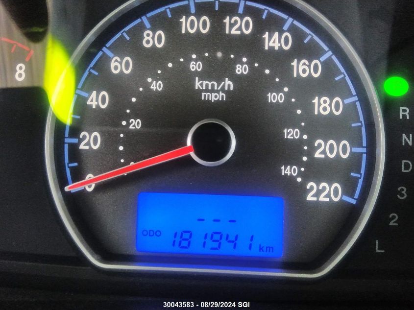 2008 Hyundai Elantra Gl/Gls VIN: KMHDU45D18U277460 Lot: 30043583