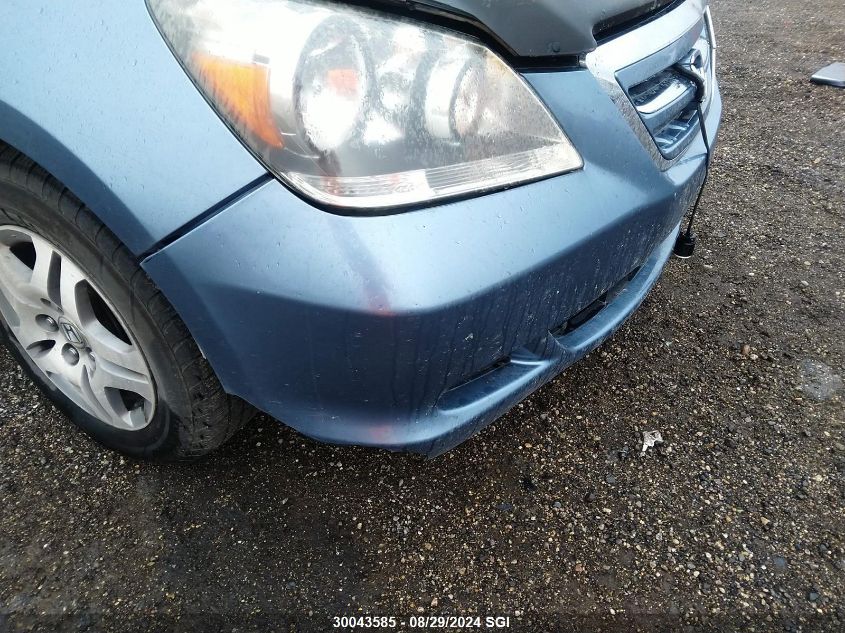 2007 Honda Odyssey Exl VIN: 5FNRL38677B512908 Lot: 30043585