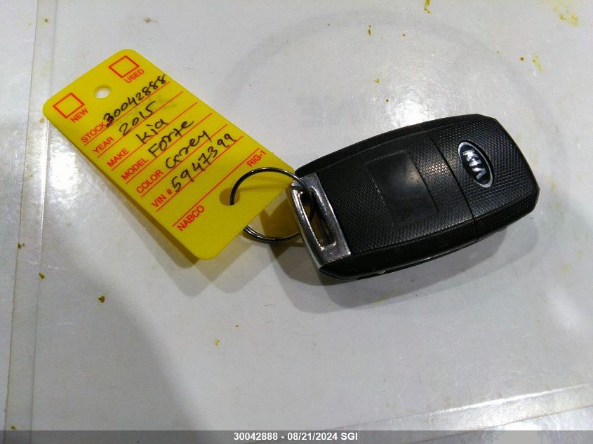 2015 Kia Forte Ex VIN: KNAFX4A81F5395588 Lot: 30042888