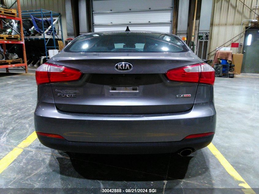 2015 Kia Forte Ex VIN: KNAFX4A81F5395588 Lot: 30042888
