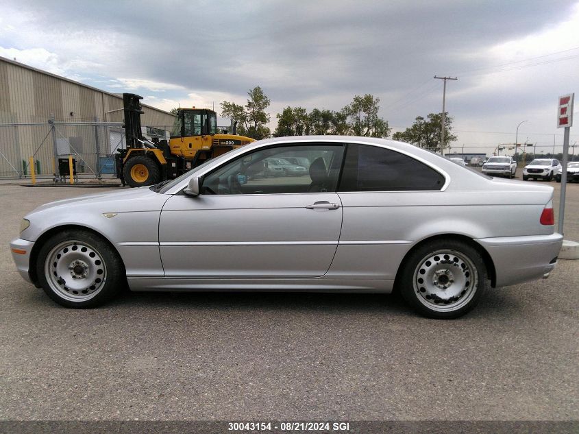 2004 BMW 325 Ci VIN: WBABD33484JY96686 Lot: 30043154