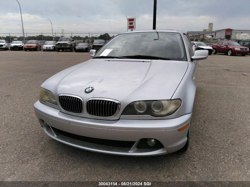 2004 BMW 325 Ci VIN: WBABD33484JY96686 Lot: 30043154