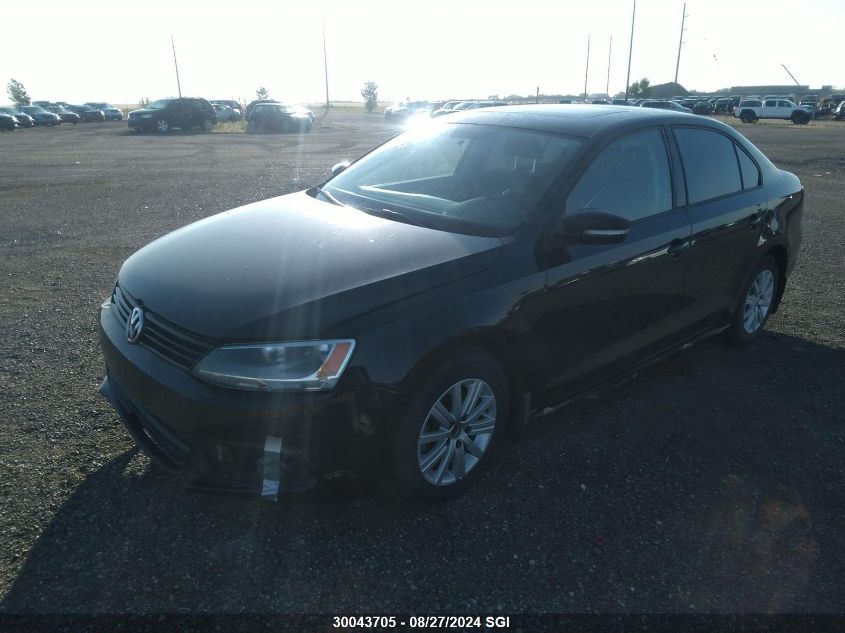 3VWDK7AJ1DM445908 2013 Volkswagen Jetta Se