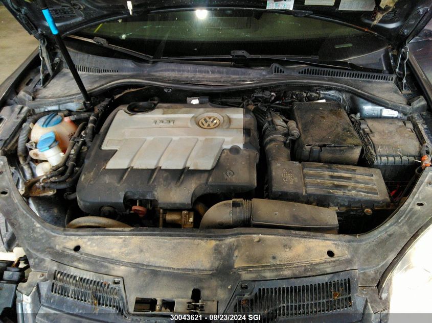2009 Volkswagen Jetta Tdi VIN: 3VWRL71K49M061348 Lot: 30043621