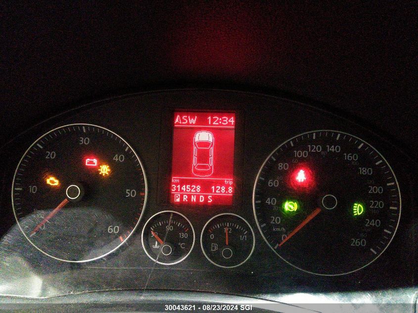 2009 Volkswagen Jetta Tdi VIN: 3VWRL71K49M061348 Lot: 30043621