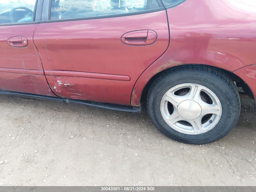 1999 Ford Taurus Se VIN: 1FAFP53U8XG260266 Lot: 30043501