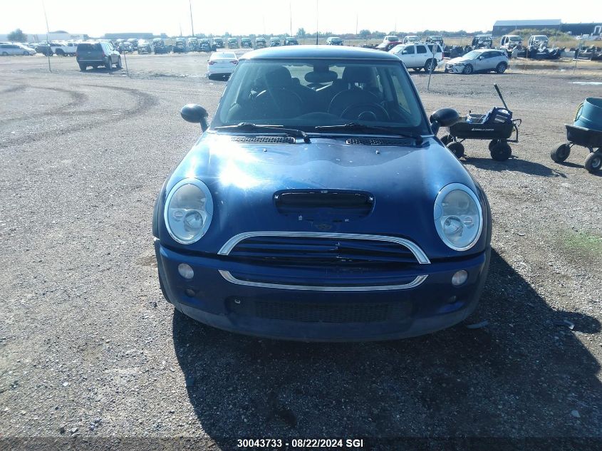 2003 Mini Cooper S VIN: WMWRE33403TD63930 Lot: 30043733