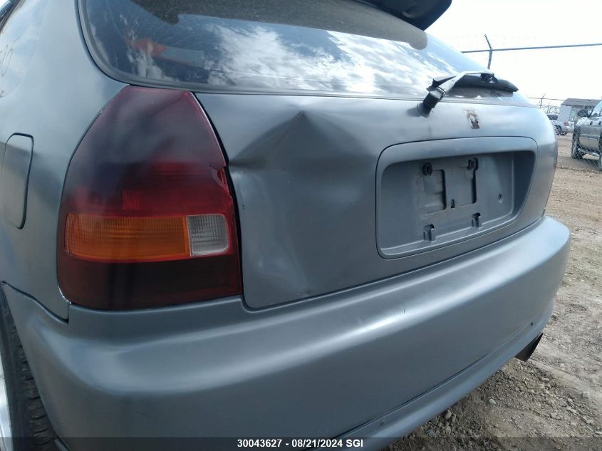 1998 Honda Civic Dx VIN: 2HGEJ6335WH006684 Lot: 30043627