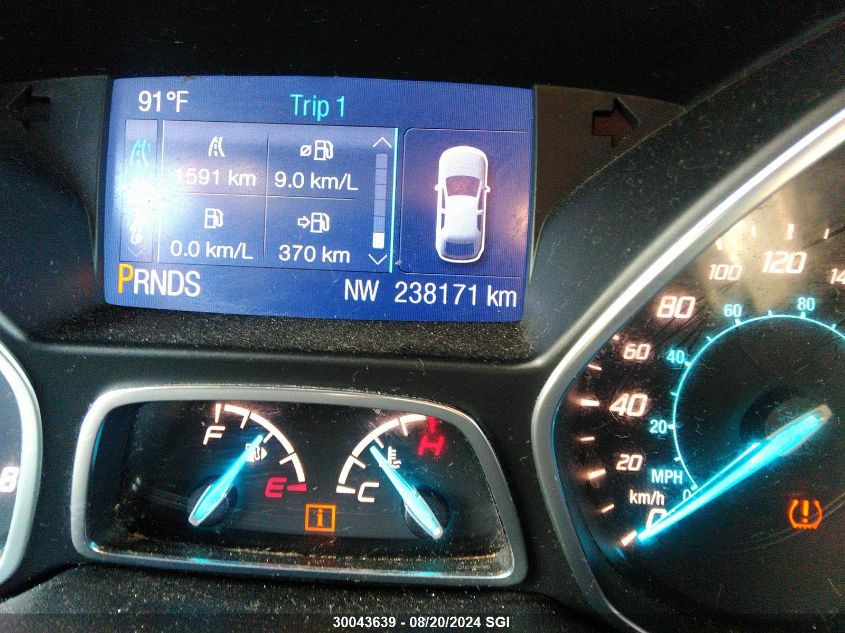 2014 Ford Escape Se VIN: 1FMCU0GX8EUA48202 Lot: 30043639