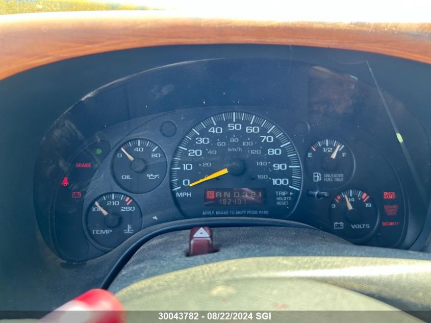 1999 Chevrolet Express G1500 VIN: 1GBFG15R6X1032334 Lot: 30043782