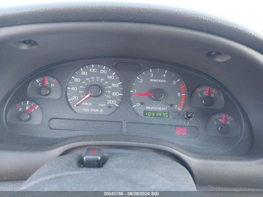 2002 Ford Mustang VIN: 1FAFP40452F204413 Lot: 30043786