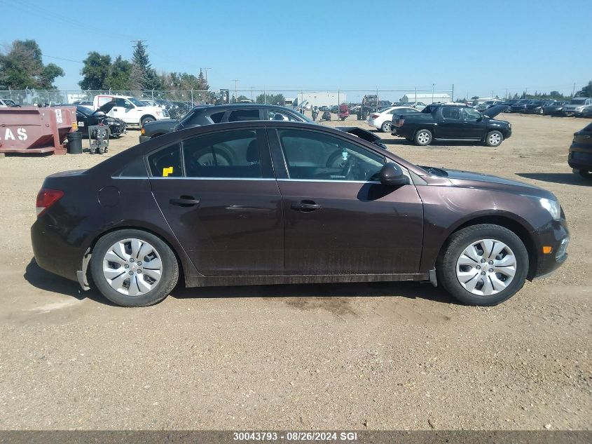 2015 Chevrolet Cruze Lt VIN: 1G1PC5SB4F7124248 Lot: 30043793