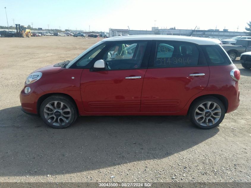 2014 Fiat 500L Easy VIN: ZFBCFABH4EZ028569 Lot: 30043500