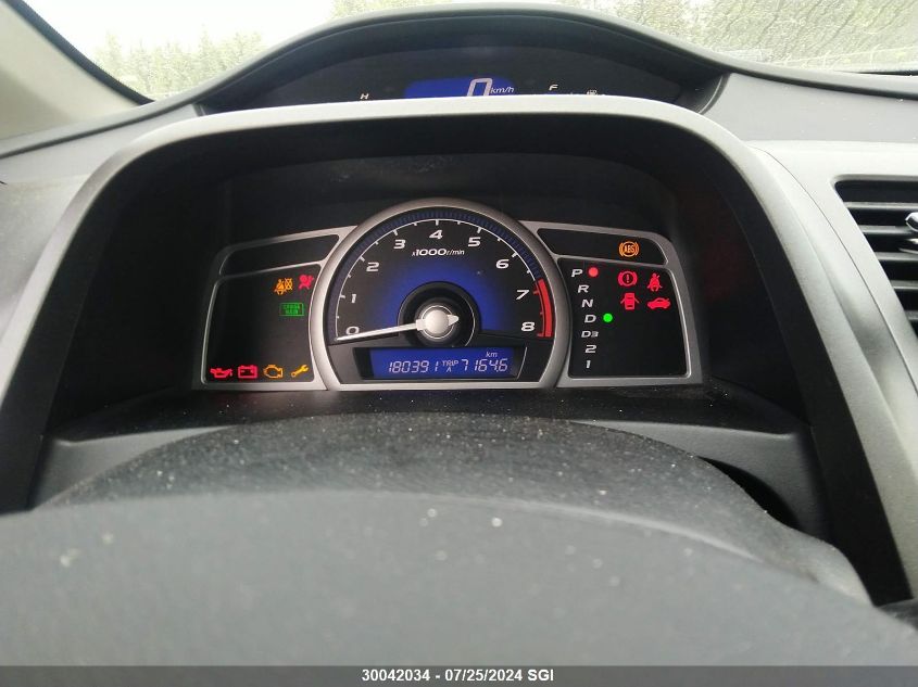 2009 Honda Civic Lx VIN: 2HGFG12679H010693 Lot: 30042034