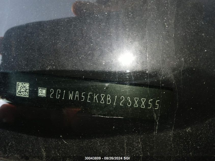 2011 Chevrolet Impala Ls VIN: 2G1WA5EK8B1238855 Lot: 30043809